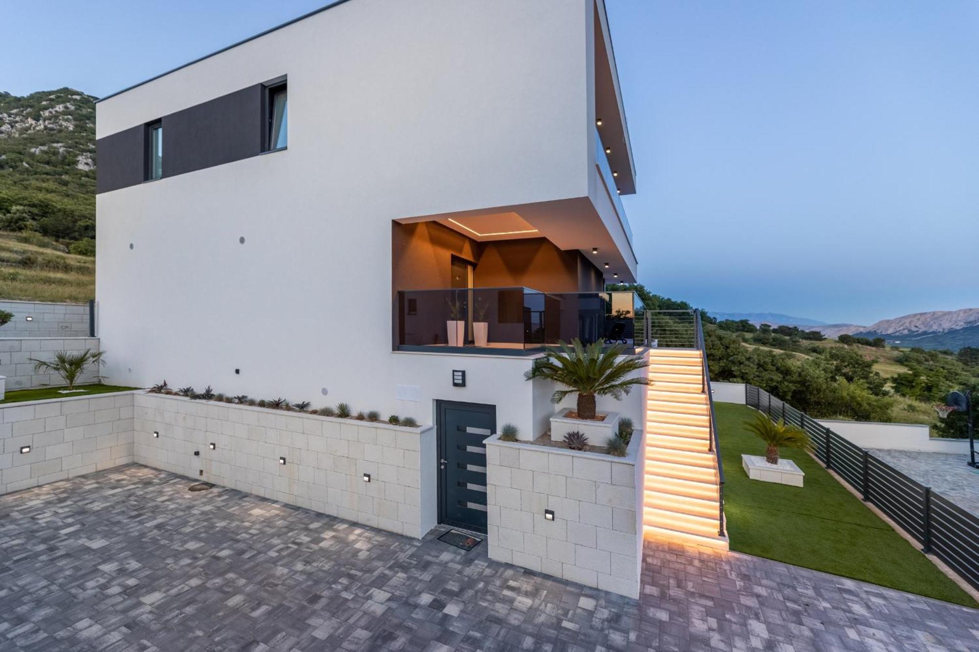 Villa Bellezza Draga Bašćanska المظهر الخارجي الصورة